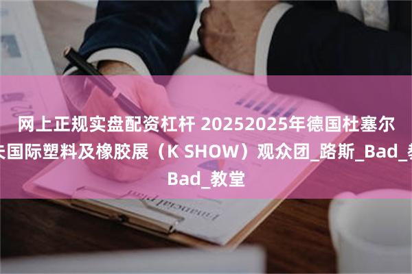 网上正规实盘配资杠杆 20252025年德国杜塞尔多夫国际塑料及橡胶展（K SHOW）观众团_路斯_Bad_教堂